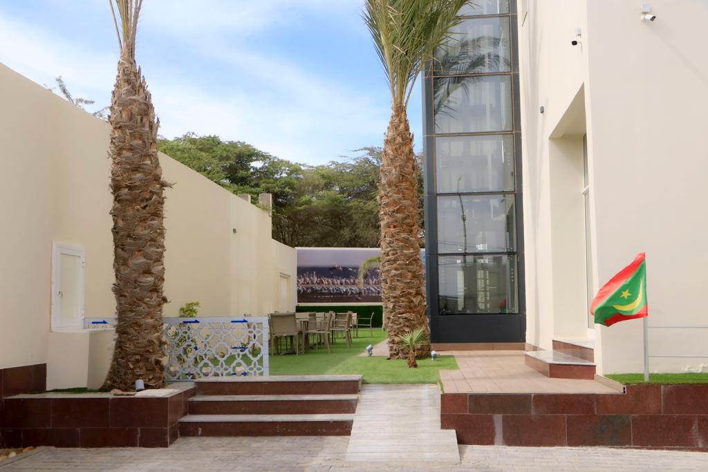 Vista aerea fachada y tejado principal